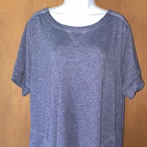 Robert Louis Navy Dress with Pockets | XL